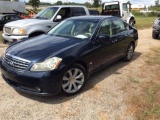 2006 INFINITI M35 (AT, 3.5L, V6, LEATHER SEATS W/SUNROOF, MILES READ 168658-EXEMPT,