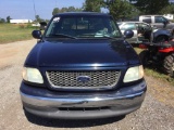 2003 FORD F-150 LARIAT PICKUP (AT, MILES READ 262212, 4.6L, EXT CAB, STEPSIDE,