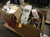 PALLET - MISC. PARTS, WATER FILTERS, ETC.