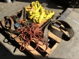 PALLET - NYLON SLINGS, ROPE, MISC