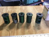 ASSORTED HOLDER BUSHINGS (5)