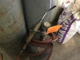 ACETYLENE BOTTLES AND TORCH