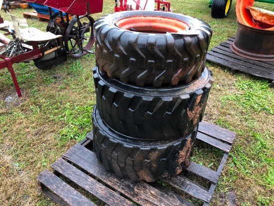 GROUP OF TIRES & WHEELS