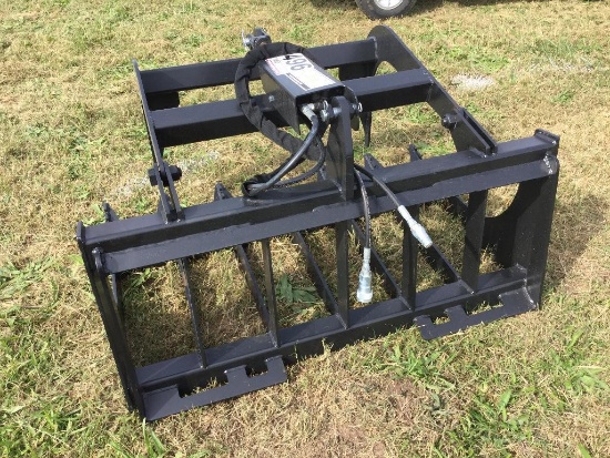 UNUSED 48" SKID STEER ROOT GRAPPLE