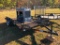 HOBART 250 AMP WELDER MOUNTED ON 6' X 12' SINGLE AXLE TRAILER-NO TITLE