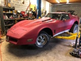 1975 CHEV CORVETTE L82 (AT, 350 ENGINE, MILES READ 22666, VIN-1Z37T55426004