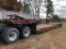 1982 BIRMINGHAM LOW BOY TRAILER (50 TON, 33FT, HONDA GAS ENGINE, VIN-1BM4M443XCAB10523) - RESERVE