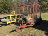 6X10 LIVESTOCK TRAILER-2 AXLE-NO TITLE - RESERVE 900