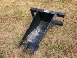 SKID STEER STUMP BUCKET - RESERVE 650