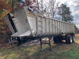 1984 HOBBS LONE STAR ALUMINUM DUMP TRAILER (30 FT, ELECTRIC TARP, VIN-1H5D03028EN000403) - RESERVE