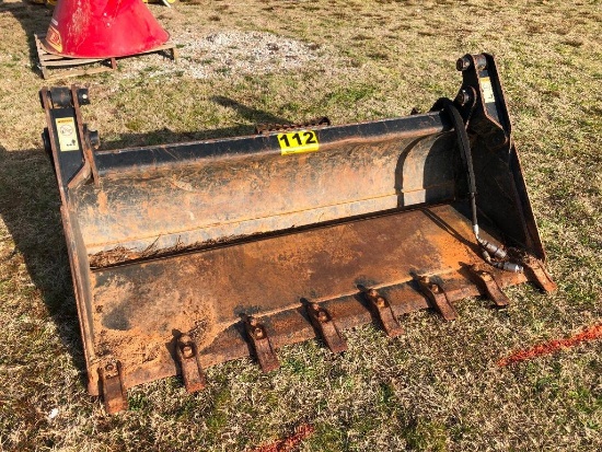 CAT 4in1 SKID STEER BUCKET (66")