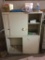 (2) METAL STORAGE CABINETS (CABINET ONLY, CONTENTS NOT INCLUDED)