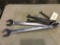 (6) COMBINATION WRENCHES (SIZES RANGE 1 5/8in-3/4in)
