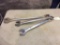 (3) COMBINATION WRENCHES (1)1 5/8in (1)1 3/4in (1)1 13/16in