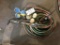 SET-CUTTING TORCH, GAUGES, HOSE