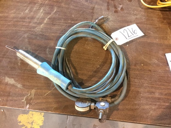 WELDING TORCH FOR PLASTIC PIPE