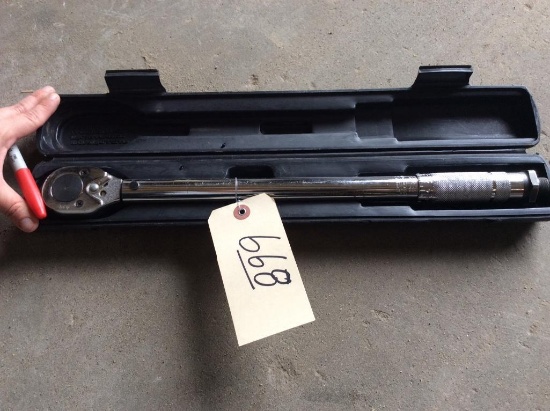 PITTSBURGH CLICK TYPE TORQUE WRENCH