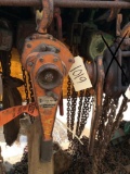 1 1/2 TON RATCHET CHAIN HOIST (WORKING CONDITION)