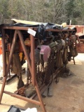CHAIN HOIST METAL RACK