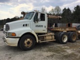 2003 STERLING AT9500 TRUCK TRACTOR (CAT, 6cyl, DIESEL, EATON FULLER ROAD RANGER, AIR RIDE, LIVE
