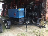 MILLER BIG 40 DIESEL WELDER ON TRAILER (HOURS READ 6660, SN-Jk607435, TELEDYNE CONTINENTAL DIESEL)