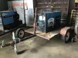 MILLER BOBCAT 225 CC/CV AC/DC 8500 WATT GENERATOR**PARTS ONLY** (ONAN P216 GAS ENGINE, HOURS READ