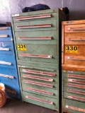 9 DRAWER TOOL CABINET (27.5X30X66.5in)