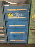 5 DRAWER TOOL CABINET (27.5X30X59in)