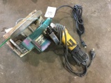 MIKITA CIRCULAR SAW W/DEWALT 6in ANGLE GRINDER WORKING CONDITION
