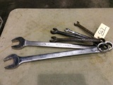 (6) COMBINATION WRENCHES (SIZES RANGE 1 5/8in-3/4in)