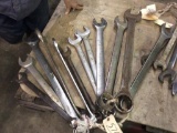 (12) COMBINATION WRENCHES (SIZES RANGE 1 1/4in- 2 1/2in)
