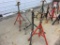 (4) PIPE STANDS