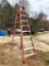 10ft LOUISVILLE FIBER GLASS STEP LADDER