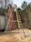 14ft WERNER DOUBLE FIBER GLASS STEP LADDER