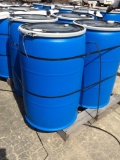 (4) 55 GALLON DRUMS