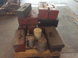 PALLET-EMPTY TOOL BOXES