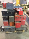 PALLET-EMPTY TOOL BOXES