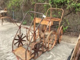 (3) BOTTLE CARTS W/METAL WHEELS