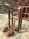 BOTTLE HAND TRUCK & BOTTLE RACK