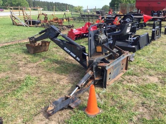 Scat Hoe Skidsteer Backhoe R1