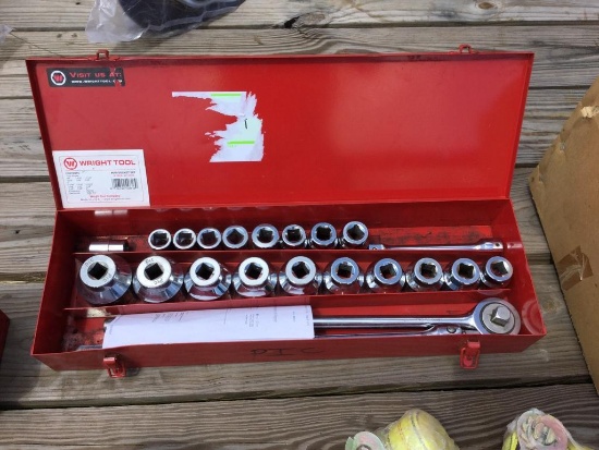 Wright Tool 3/4in Drive Socket Set