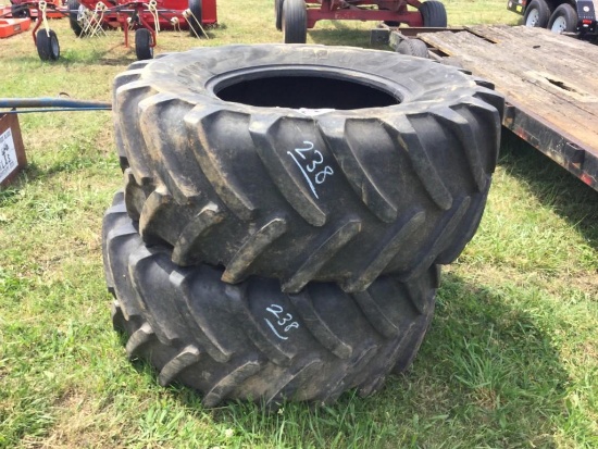 "(2) Tractor Tires