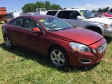 2012 Volvo S60 AT 2.5L MILES: 55768 VIN: YV1622FS7C2128103 (**SALVAGE TITLE