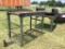 (2) STEEL CONVEYOR TABLES-54in,5ft, 32