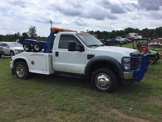 2009 FORD F450 TOW TRUCK (AT, 6.8L GAS, MILES READ 241913, VIN-1FDAF46Y29EA51969) R1