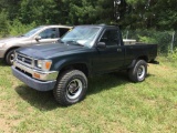 1994 TOYOTA PICKUP (5spd, 4 CYL, 22 R ENGINE, 4X4, MILES READ 216192, VIN-4TARN01P5RZ233719) R1