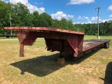 8ft X 36ft GN FLATBED TRAILER **NO TITLE** R1