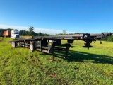 2000 50ft WEDGE TRAILER (7000LB AXLES, PIERCE WINCH, SPARE, SLIDE-OUT RAMPS, VIN-1T9TS5038YB540205)