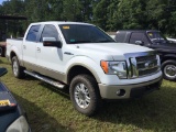 2010 FORD F150 LARIAT (AT, 5.4L, 4WD, NEW PLUGS & COIL PACK, 2 NEW OXYGEN SENSORS, MILES READ