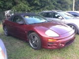 2003 MITSUBISHI ECLIPSE (AT, 3.0L, MILES READ 187590-EXEMPT, VIN-4A3AE75H43E153059)